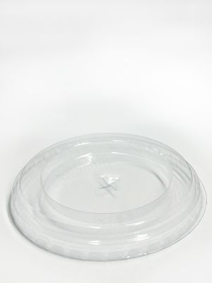 Coperchio in R-PET piatto con foro a croce per Art. 062300,062002,062102 e 062202 Conf. 1000 pezzi