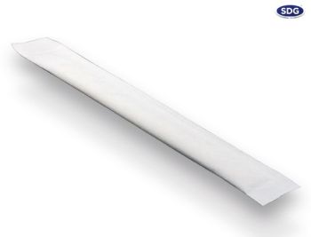 Palette caffè in legno monouso biodegradabile e compostabile imbustate con box dispenser