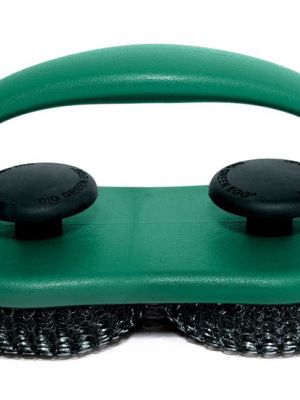 Spazzola doppia per griglia e pietra